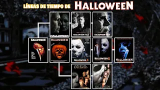 Las líneas de tiempo que existen en la saga de Halloween (Explicación actualizada).