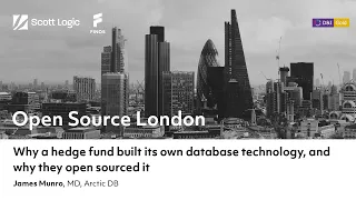 James Munro // Why a hedge fund built its own database technology, and why they open sourced it