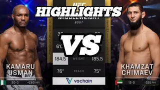 UFC 294: Chimaev vs Usman / Highlights