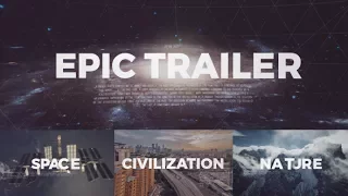 Epic Trailer // Cinematic Trailer ( After Effects Project Files)