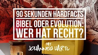 Bibel oder Evolution: Wer hat Recht? - 90 Sekunden Hardfacts mit Johannes Hartl