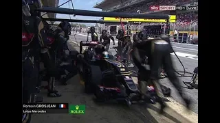 F1 pitstop comparision 1950-2016