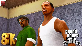 [8K] GTA San Andreas: Definitive Edition - 'First' Mission on RTX™ 3090 [Gameplay Walkthrough #1]