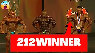 Shaun clarida wins the 212 MR OLYMPIA 2022+TOP 5