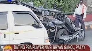 UB: Ex-PBA player na si Bryan Gahol, patay nang madamay sa aksidente sa Skyway