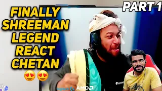 Finally Shreeman Legend React Chetan The Tiger 2024 - shreeman legend And Chetan The Tiger