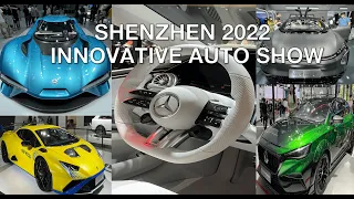 Автовыставка в Китае.Шенчжень 2022.Крутые новинки электромобилей BYD Xpeng Geely MG HIPHI и другие