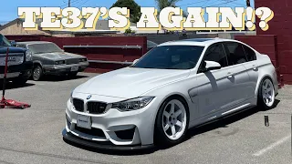 BRAND NEW TE37'S AGAIN FOR MY F80 M3?!