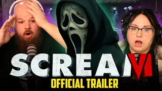 literally *SCREAMING* | SCREAM VI Official Trailer (REACTION) + Theories