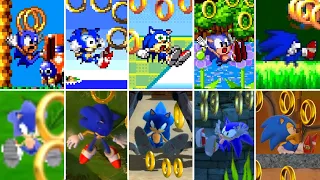 Evolution Of Sonic Losing Rings (1991-2021)