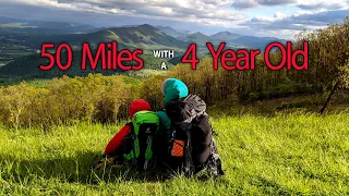 4 year old Kid Hikes 50 + Miles _ Appalachian Trail