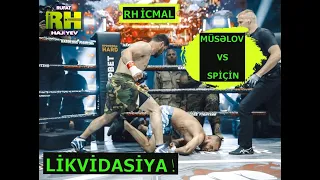 Xaybulla Müsəlov vs Aleksandr Spiçin | Хайбула Мусалов против Александра Спицина • Нокаут !