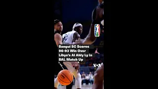 Bangui SC Scores 96-93 Win Over Libya’s Al Ahly Ly in BAL Match Up #shorts #short