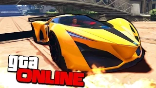 ПОТНЫЕ ГОНКИ НА НОВОЙ САМОЙ БЫСТРОЙ МАШИНЕ ЗА ВСЕ ВРЕМЯ В GTA 5 ONLINE ( ГОНКИ )