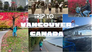 Vancouver- Two days trip🤗 ❤️l #travel on #publictransit #bike #walk #canadavlogs @bulbulexplores 💕