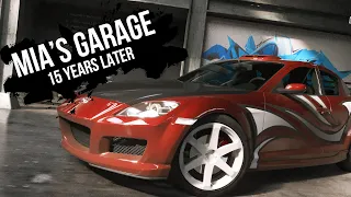 Mia's Garage 15 years later and her mazda rx8