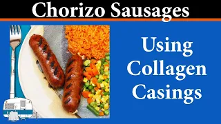 Chorizo Sausages using collagen casings