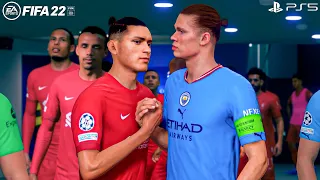 FIFA 22 PS5 | Liverpool Vs Manchester City Ft. Nunez, Haaland, | Premier League 22/23 | Gameplay