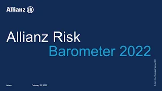 Allianz Risk Barometer 2022 - Webinar - Africa and Middle East