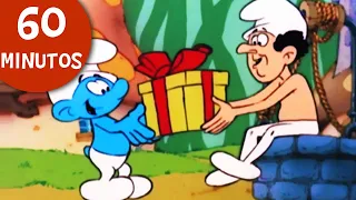 ¡Gargamel se vuelve BUENO! 😇• 60 minutos de Los Pitufos • Los Pitufos