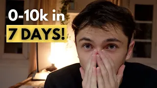 From 0 to 10,000 Followers on TikTok in 7 Days! [EXPLAINED]