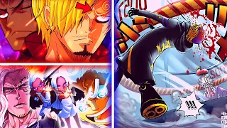 One Piece 1077 RESUMEN EPICO !COMPLETO ! SHAKA ES ASESINADO ! SANJI DEMONIO ASESINARA A JIMBE !!!