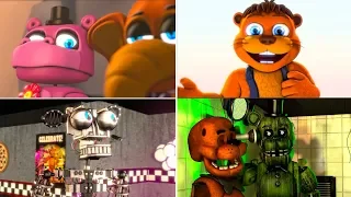 Every FNaF Animatronics in a Nutshell animated