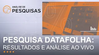 Datafolha ao vivo: Lula tem 49% x 45% de Bolsonaro no 2º turno l Análise de Pesquisas | 19/10/2022