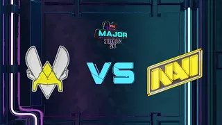 🔴  RU   NAVI vs Vitality  BO3 PGL Major Stockholm 2021 | Champions Stage