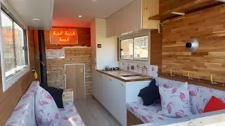 How To Convert a Luton Box Van Into an Off-Grid Camper / Tiny Home !