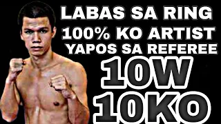 100% KNOCKOUT ARTIST NI LASPAG NG PINOY TAGISAN NG LAKAS BULAGTA | YAKAP SA REFEREE