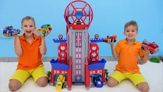 Vlad et Niki PAW Patrol l'histoire des jouets du film