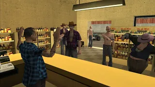 GTA San Andreas Mission # 41 Made in Heaven & Local Liquor Store (Badlands Map)