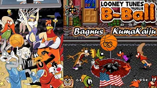 Looney Tunes B-Ball (1995): Bagnus (US) vs. KumaKaiju (US). Basketball game online Fightcade