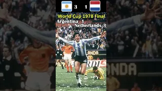 Argentina 3-1 Netherlands | 1978 World Cup Final