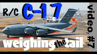 Rescuing the C17 Giant RC Jet video 7