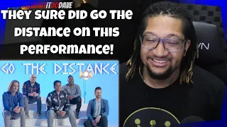 Reaction to "GO THE DISTANCE" | VoicePlay feat. EJ Cardona