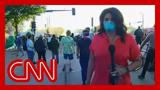CNN reporter in Minneapolis: I've never seen anything like this