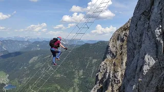 Ferrata Intersport i słynna drabinka