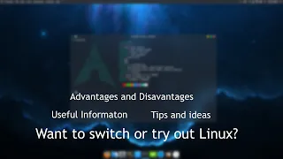 Want to switch or try Linux? Some information and tips.