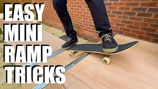 5 EASIEST MINI RAMP TRICKS