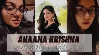 Ahaana Krishna's Message to her fans asking her for a picture! Must Watch | Appol Arinjo