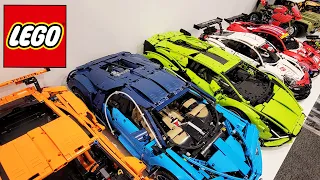 Massive LEGO TECHNIC Car Collection Overview!