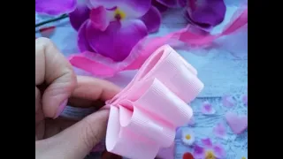 Легко Просто и Быстро сделать Бантики из лент🎀