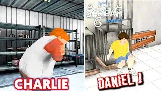 How To Escape From CAGE As CHARLIE And J - Ice Scream 6