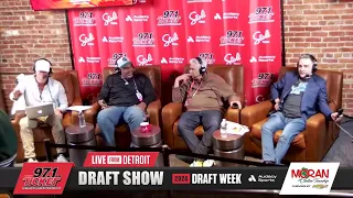 97.1 The Ticket Draft Show Live From Downtown Detroit