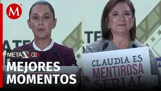 ¡Un ROUND de confrontación! Los MEJORES momentos del segundo debate presidencial