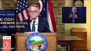 WATCH | Governor DeWine updates cases of COVID-19 in Ohio