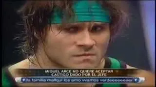 COMBATE Miguel Arce no cumple castigo de Cangrijenko 21/01/13