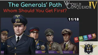 World Conqueror 4 (WC4)  Guide, The Generals' Path!